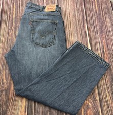Levi's 569 Loose Straight Medium Wash Jeans Mens Size 42x32 (Measures 42x31)