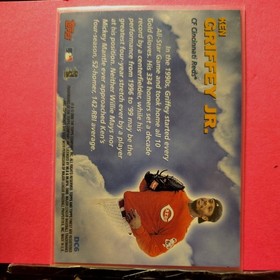 KEN GRIFFEY JR ⚾ 2000 Finest Dream Cast #DC6 Silver Foil ⚡ NR-MINT 💥 FREE S/H
