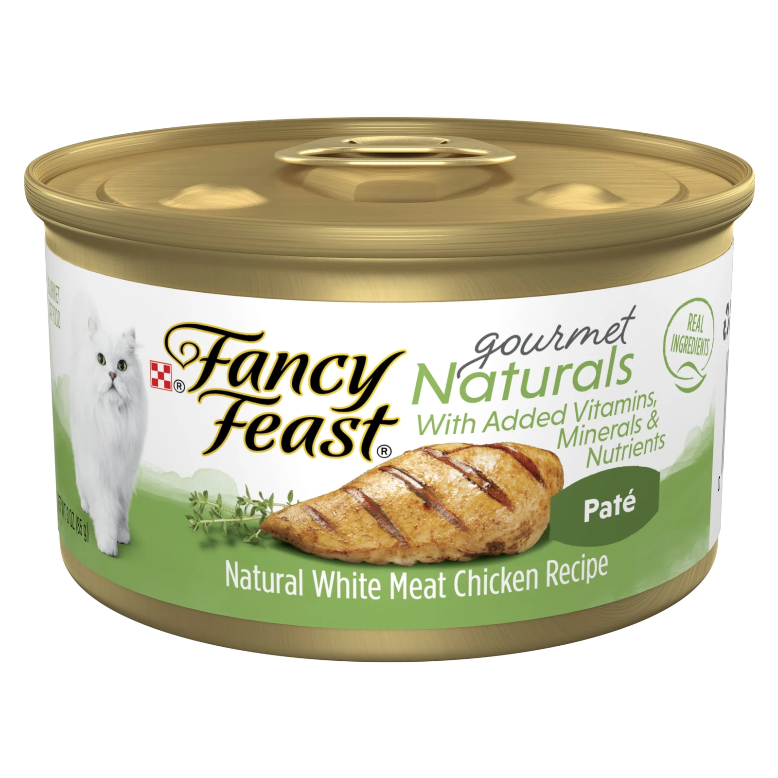 Purina Gourmet Naturals Grain-Free Wet Cat Food Chicken 3 Oz Cans Pack