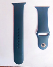 Genuine Apple Watch Silicone Sport Strap Band Black 45mm Medium/Large