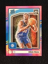2024-25 Donruss Optic #281 Adem Bona Hyper Pink