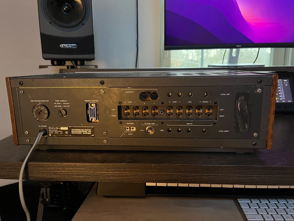 Тюнер предусилителя Revox A720 с ламповым дисплеем Nixie! - Изображение 3 из 3