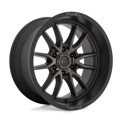 Fuel Off Road D762 CLASH 17x9 6x135 1mm Matte Black; D76217908950