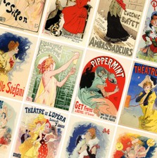 FRENCH VINTAGE ART POSTERS - A4 - A3 - A2 - Retro Prints - Home / Wall Art Decor