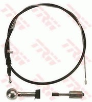 2X TRW GCH2659 Seilzug, Feststellbremse FüR Audi Seat Skoda VW