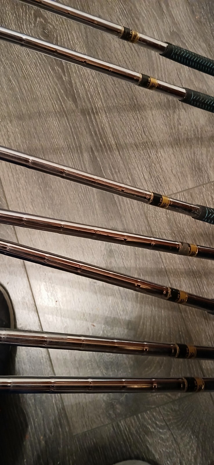 Macgregor Round Sole Golf Irons Regular Steel Shafts 3 Thru 9 Irons