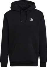 adidas Originals Men's Adicolor Classics Trefoil Hoodie Black/White Medium