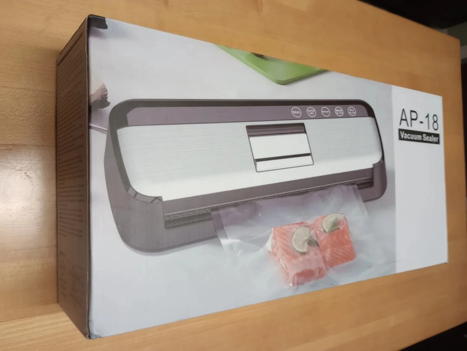 Vacuum Sealer Machine (Bemkop Ap-18 ) New With 12" Bags.