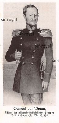 General von Bonin - 1928 - Historische Abblidung ~6x14cm