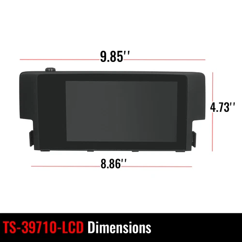 7" Navigation Display LCD Touch Screen For 2016-2018 Honda Civic 39710-TBA-A11 - Picture 12 of 16