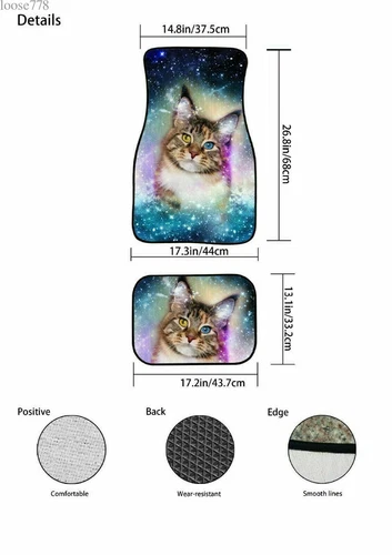 Miles Spider-Man Universal Car Floor Mats