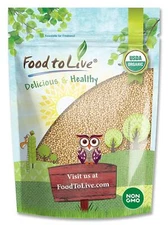 Food to Live Organic Amaranth Grain, 5 Pounds Non-GMO, 100% Whole Grain