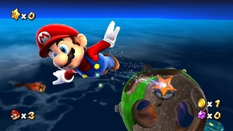 Jogo Super Mario Galaxy - Wii - MeuGameUsado