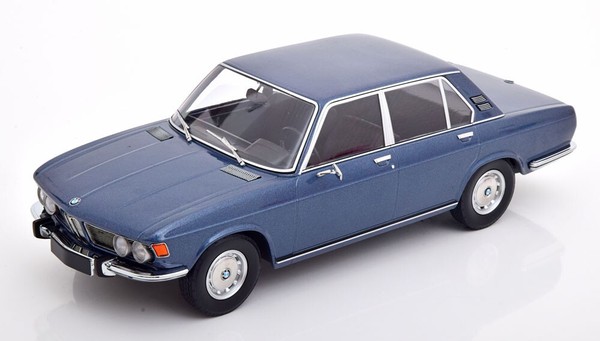 Bmw 2500 E3 1968 Dunkelblau Minichamps 155029200 1:18 Metall Druckguss Lhd-image