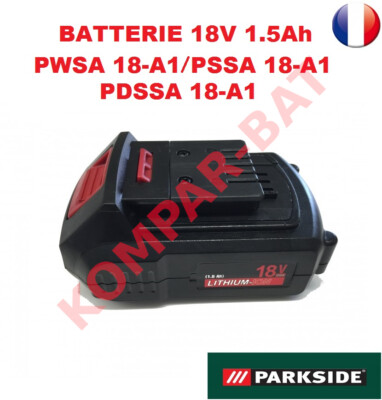 Batteria 18v parkside
