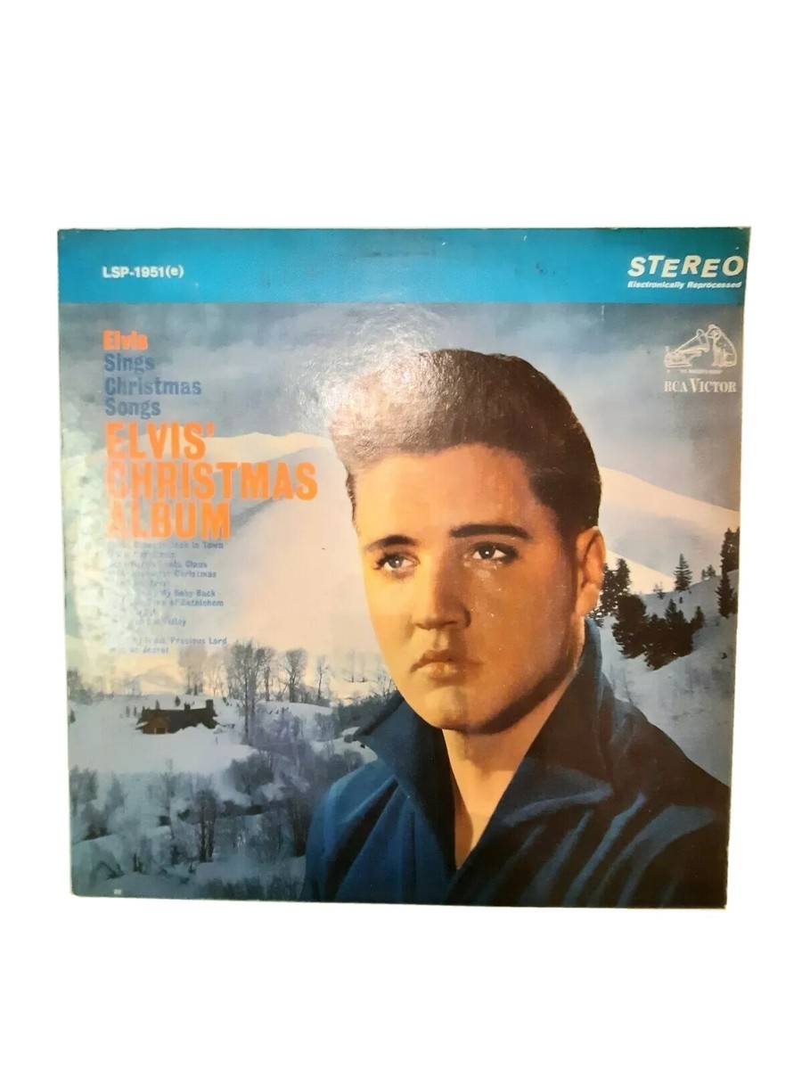 Elvis Christmas Album LSP-1951(e) Stereo Version 1964 Release