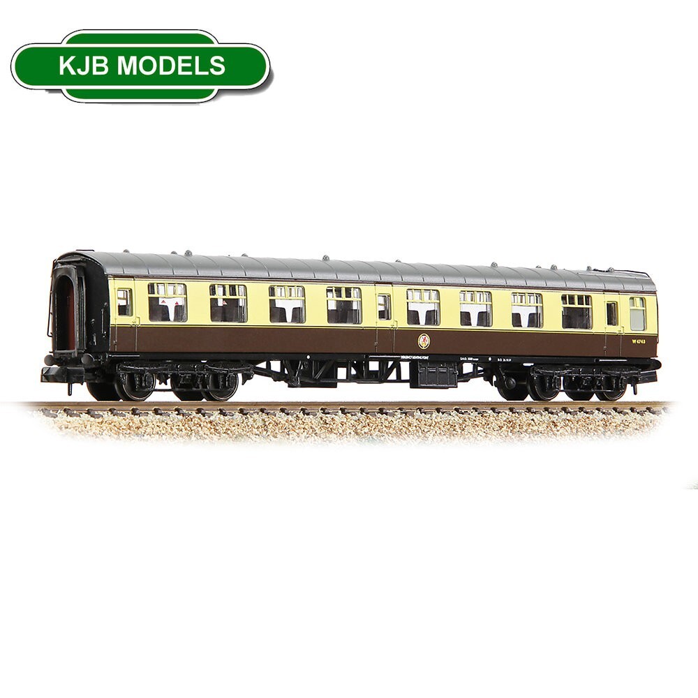 N Gauge Farish 374-014C BR Mk1 TSO Tourist 2nd Open (WR) Chocolate & Cream Coach