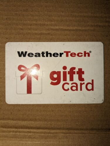 WeatherTech $50 Gift Card  Read Description - Picture 1 of 1