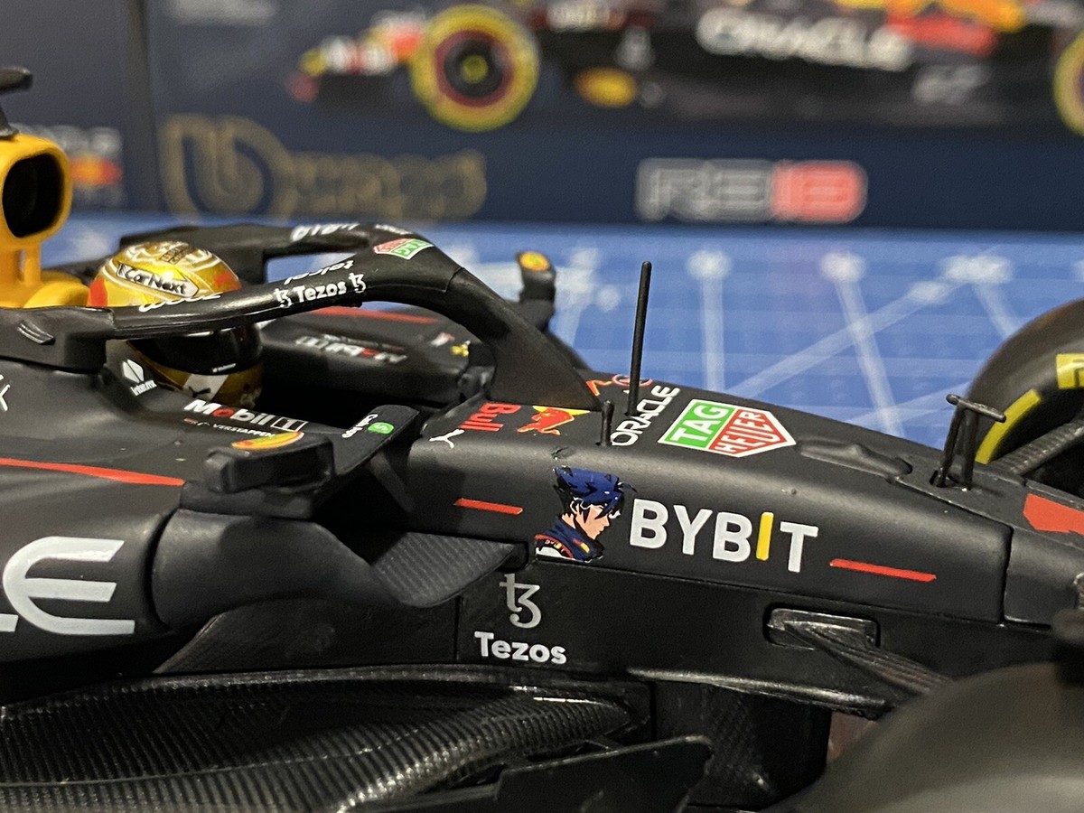 F1 Special Edition Max Verstappen Red Bull World Champion Bburago