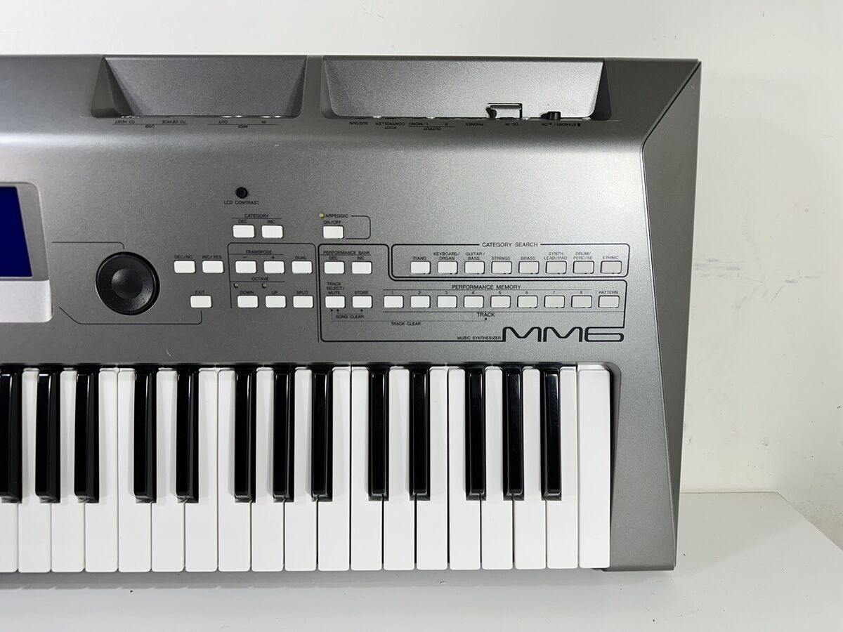 Yamaha MM6 ~ 61-Key Synthesizer Music Workstation with Power Yamaha MM6 ~ 61-Key Synthesizer Music Workstation with Power