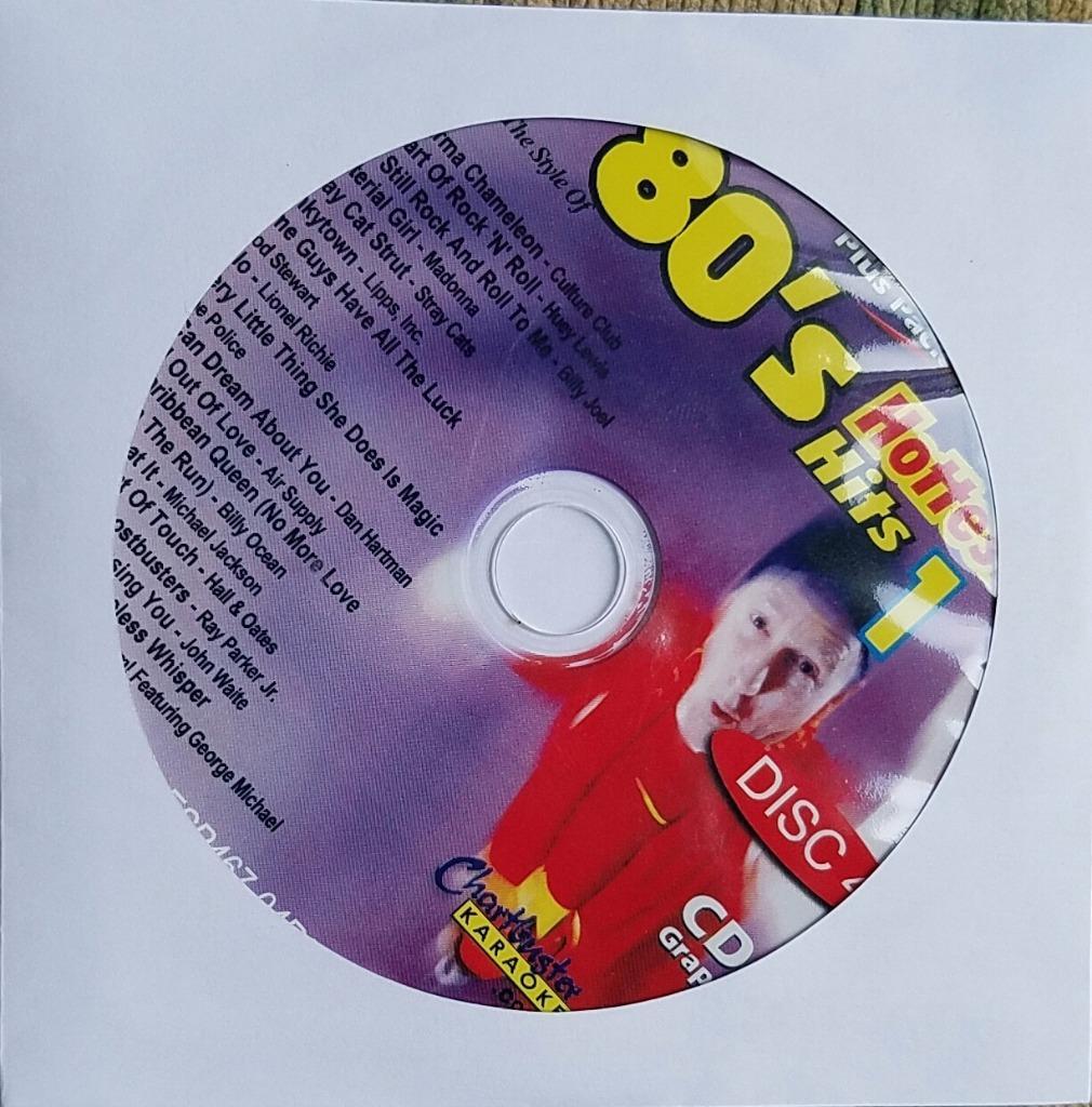 CHARTBUSTER 1980S CDG KARAOKE DISC HITS ESP46704 POLICE,AIR SUPPLY