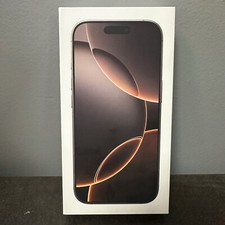 New Apple Iphone 16 Pro - Desert Titanium - 128 Gb - Mymc3ll/a  (t-mobile)