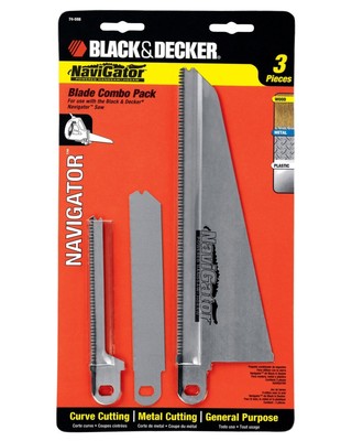 Black Decker 74 598 Navigator Combo Set 3 Piece Ebay