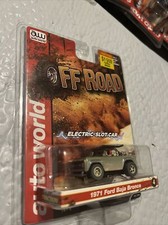 1971 Ford Baja Bronco Green HO Scale Slot Car Auto World X-Traction