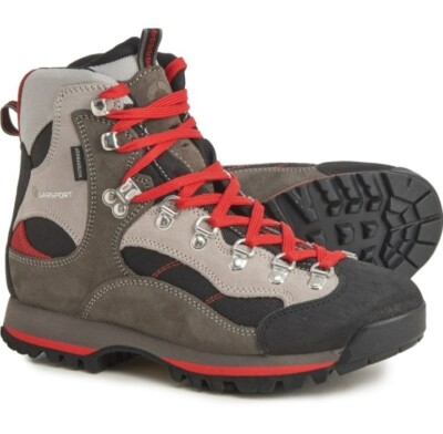 Garsport Women's Trekking Boots Waterproof Leather Grey/Red