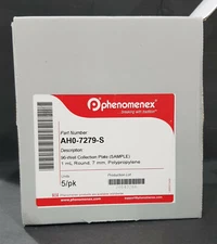 96-Well Collection Plate, 1 mL Round, 7 mm, AH0-7279, Polypropylene