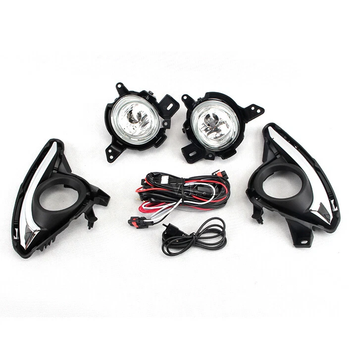 Kit de luces antiniebla de parachoques para Mazda 2 DJ 2014 ~ 2017 escotilla con cableado interruptor de bombilla/1 juego Foto 2 de 4