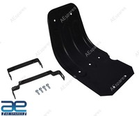 AEspares Unterfahrschutz Schwarz FüR Royal Enfield New Classic Reborn 350