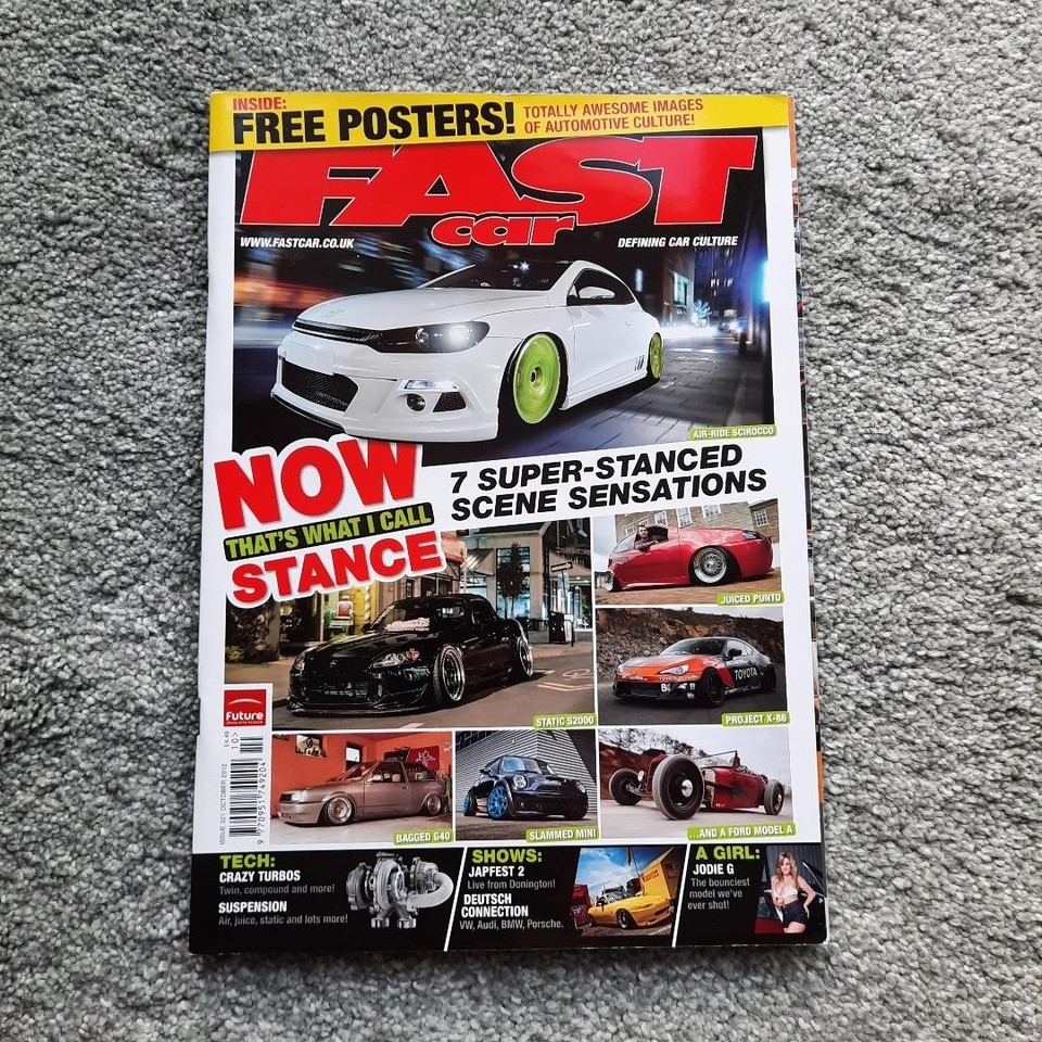 Fast Car Magazine. 7 magazines from 2012. | eBay UK
