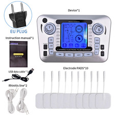 Electric Pulse Massager: TENS Unit Muscle Stimulator for Pain Therapy  Relief