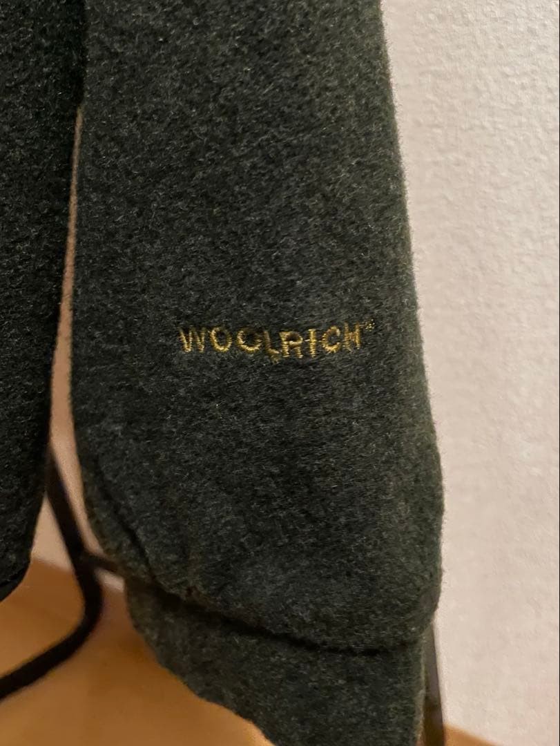 Woolrich 90s Wool Jacket Native Pattern Suede Nec… - image 5