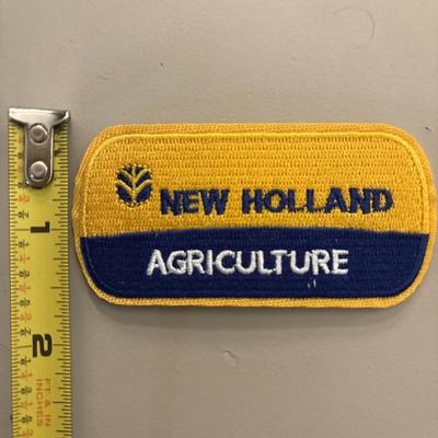 New Holland Agriculture (Sew/Iron on patch) Tractors / Mowers/ Farming Equipment