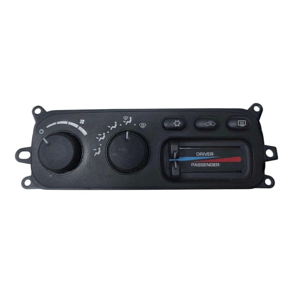 2002 - 2005 Dodge Ram 1500 2500 3500 HVAC Climate Control Dual Zone P55056323AD - Image 2 of 4