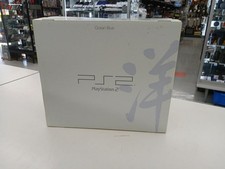 SONY PS2 SCPH-37000L Ocean Blue Console Boxed Tested Free Shipping 2119-3