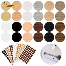 648 Pieces Adhesive Screw Stickers Screw Hole Covers Hole Stickers PV