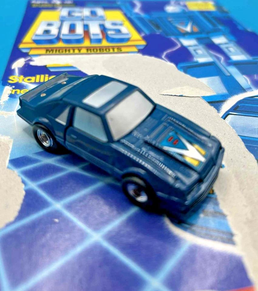 Vintage Gobots Bandai STALLION Mustang MRT-45 Full Cardback High grade - Image 3 of 3