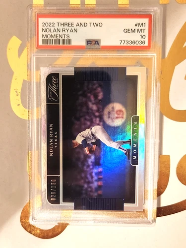 2022 Three and Two Nolan Ryan Moments #M1 PSA 10