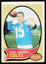 1970 Topps #88 Earl Morrall - POOR