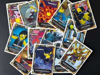 Lego Ninjago TCG Serie 6 Fallenkarten #192 - #207