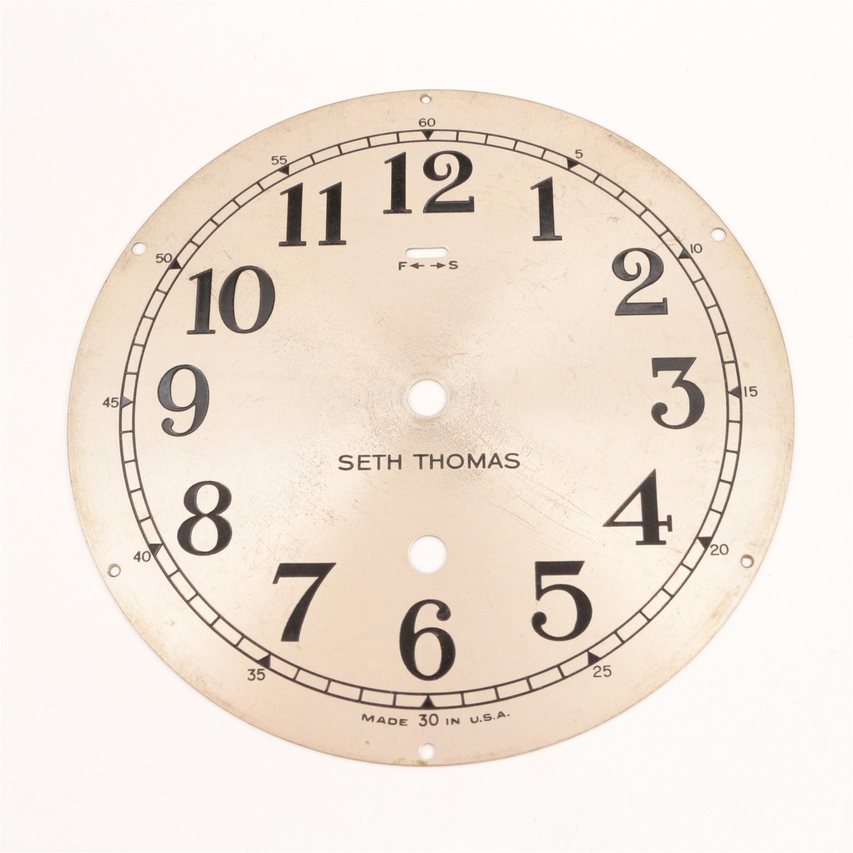 Antique Seth Thomas Clock Dial 6 inches - XC307 | eBay