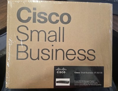 Cisco SF 302-08 8-Port 10/100 Managed Switch SRW208G-K9-NA