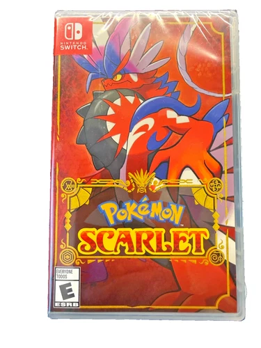 Pokémon Scarlet - Nintendo Switch BRAND NEW STILL IN CELLOPHANE