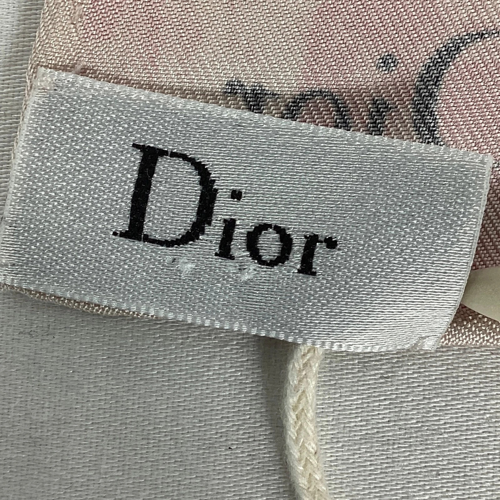 Foulard imprimé forme robe Dior en soie femme multicolore taille unique
