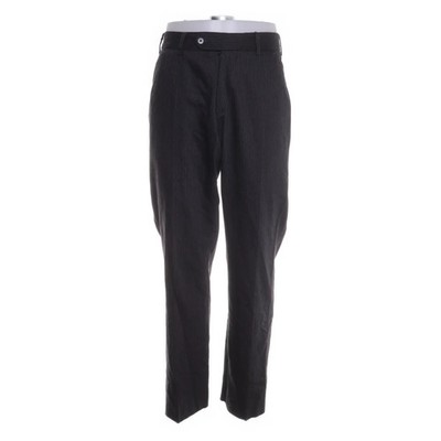 Digel, Stoffhose, Größe: 50, Grau, Elasthan/Polyester/Wolle, Streifen #cXm