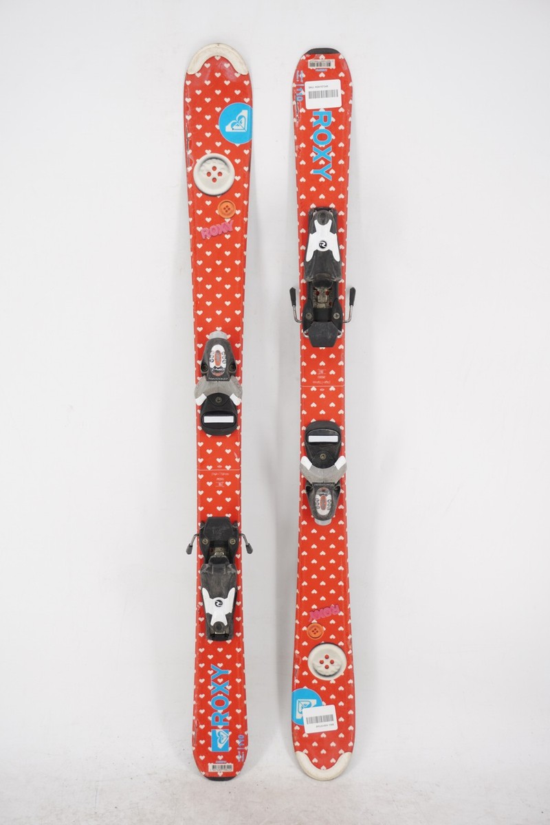 Roxy Sweetheart Buttons Kids Skis with Bindings - 110 cm Used | eBay