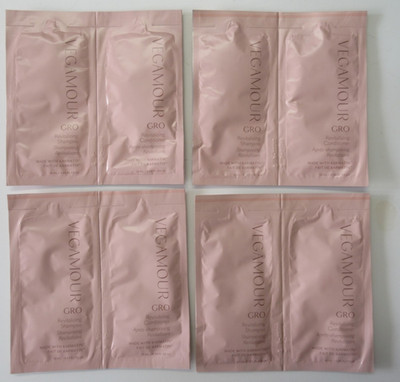 4 x Vegamour GRO Shampoo Conditioner Sample Travel Sets SALE HELPS DOGS & CATS!